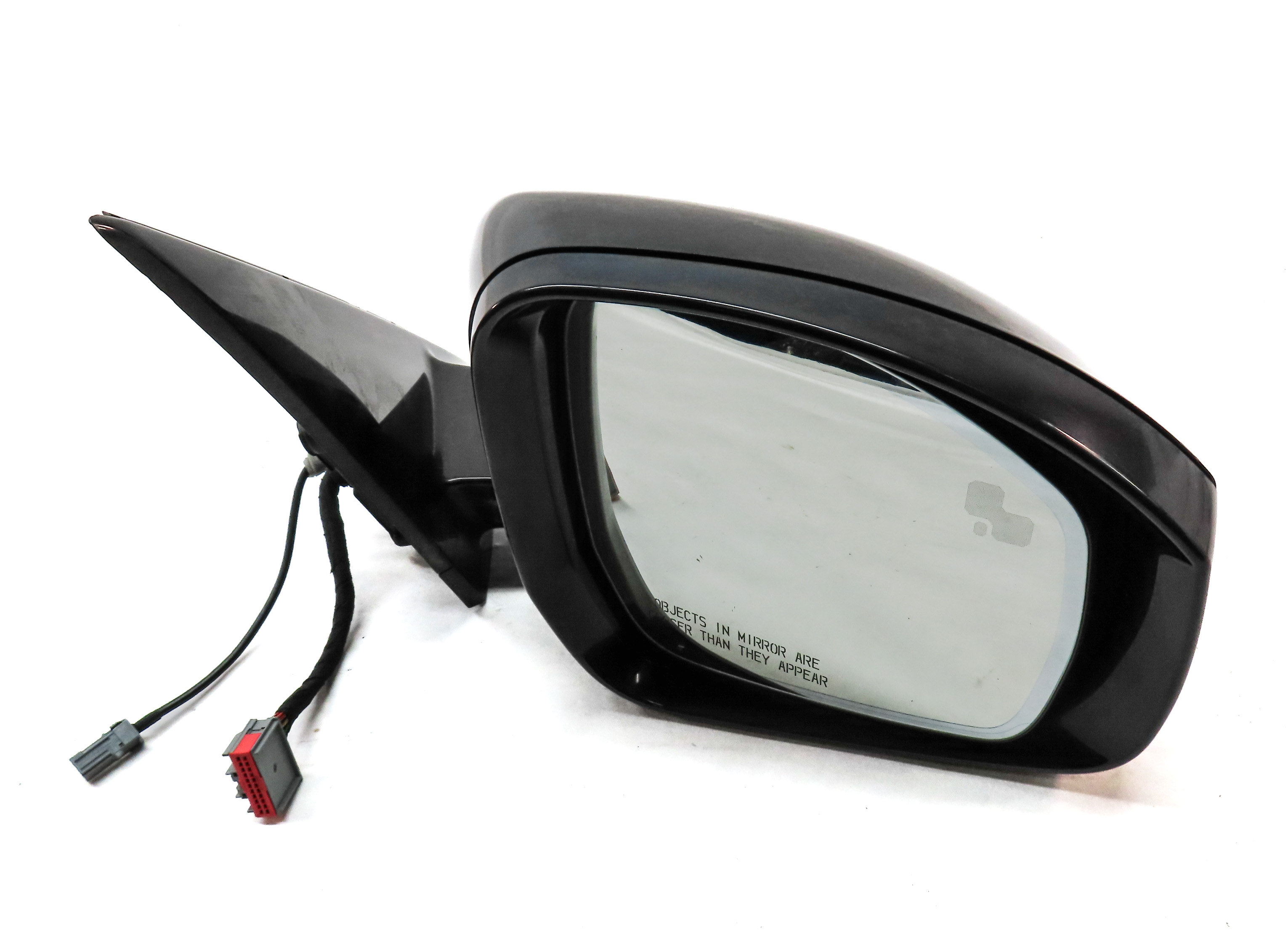 2014-2017 RANGE ROVER (L405) RIGHT AUTODIM BLIND SPOT CAMERA DOOR MIRROR (BLACK) — exact item pictured